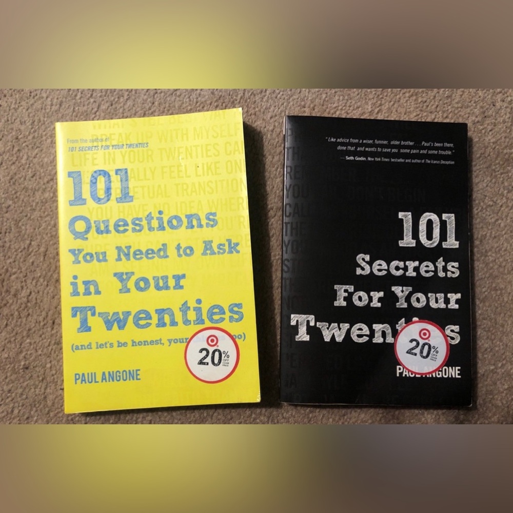 Paul Angone 101 questions and secrets book bundle